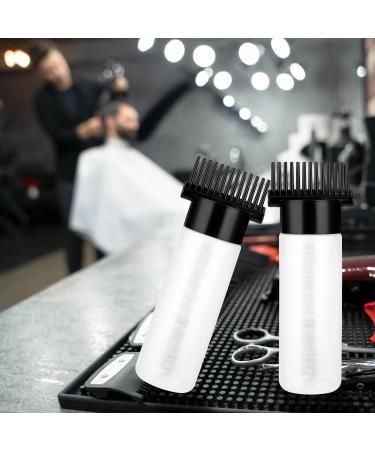 Root Comb Applicator Bottle 6oz - Hair Dye & Scalp Treatment Brush with Graduated Scale - Buy Online on GoSupps.com