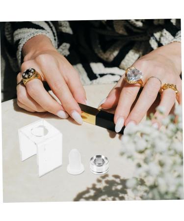  Anneome Anneome Lipstick Mold Lipstick Mold Cosmetic Cream Lip Mold for Makeup DIY Handmade Home Lipstick Maker Silica Gel Transparent - Buy Online on GoSupps.com