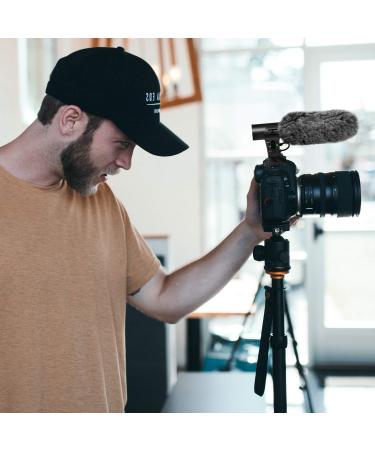 Tikysky M-1 Camera Microphone | Shotgun Mic for DSLR Interviews | Compatible with Canon, Nikon, Sony, Fuji | Includes Windscreen | 3.5mm Jack - Buy Online on GoSupps.com