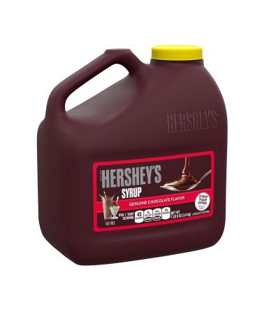 HERSHEY'S Chocolate Syrup, Baking, Gluten Free, Fat Free, 7.5 lb Bulk Jug Chocolate 120 Ounce (Pack of 1)