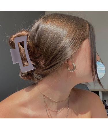 10 PCS Large Hair Claw Clips for Women - Strong Hold Matte Banana Clips for Thick & Thin Hair - 4.1 Inches Rectangle Barrettes - Buy Online on GoSupps.com