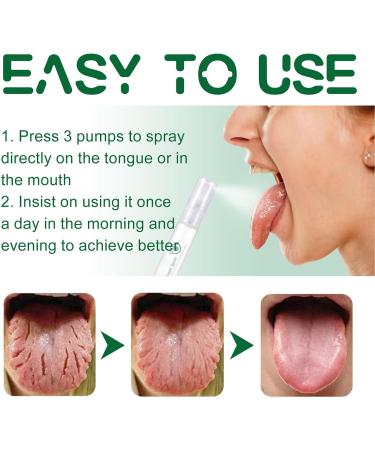 Tongue Relief Treatment Spray | Improves Dry Mouth Reduces Pain & Swelling | Portable Solution for Bad Breath - Buy Online on GoSupps.com