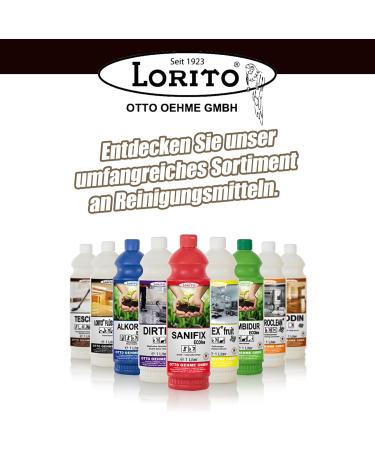 Lorito Tescha Carpet Cleaner - 10L Concentrate | Effective Carpet Shampoo & Care for Spray Extraction - Buy Online on GoSupps.com
