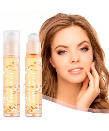 Yueci Moisturizing Lip Balm & Lip Oil Gloss Roll-On - Strawberry Aroma Long-Lasting Hydration | 1 Piece #02 - Buy Online on GoSupps.com