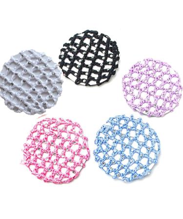 Youu 5-Piece Hair Network Bun Aid | Gymnastics & Ballet Fabric Knot | International Shipping Available - Buy Online on GoSupps.com