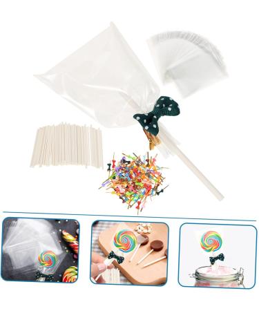 Alipis 1 Set Lollipop Packaging Storage Bags Transparent Bags Party Chocolate Pouches Manual Container Assorted Color2 17X13CM - Buy Online on GoSupps.com