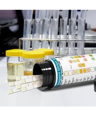 Fowybe Urine Analysis Test Strips - 100 Keto Strips | 9 Parameter Urine Test for Quick Ketosis Results in Low-Carb Diets - Buy Online on GoSupps.com