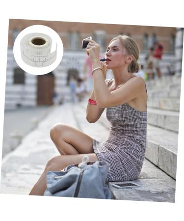 Angoily 1 Roll Disposable Ruler Stickers Eyebrow Ruler Sticker Disposable Brow Measurer Woman Tool - Buy Online on GoSupps.com