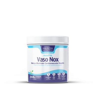 Maxion Vaso Nox with Beetroot and Taurine to Support Nitric Oxide Levels Cardiovascular Health and Connective Tissue Formation 308g Powder