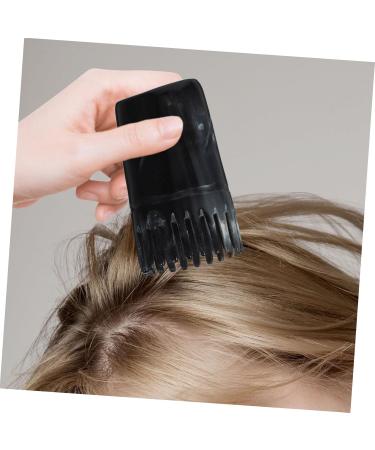 Marmerdo Head Massager - Scalp Care & Hair Massage Device | Black Horn Massage Comb for Cleaning & Relaxation | 7x3cm - Buy Online on GoSupps.com