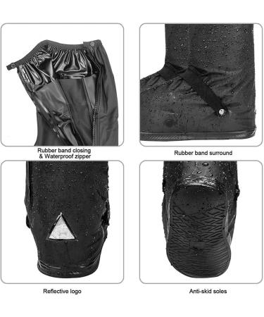 Ambito Waterproof Over Shoes for Bike & Outdoor Activities | Multi-way Protection from Snow & Dust | Reflective XL Coverage for Camping & Cycling - Buy Online on GoSupps.com