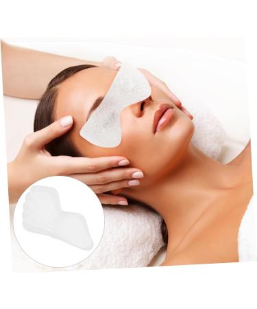 FRCOLOR 60 Sheets Eye Mask Eye Patches Eye Beauty Paper Blackout Eye Cover Warm Eye Compress Eye Treatment Products Reusable Eye Pads Non-woven Fabric Facial Mask Invisible Sticker White - Buy Online on GoSupps.com