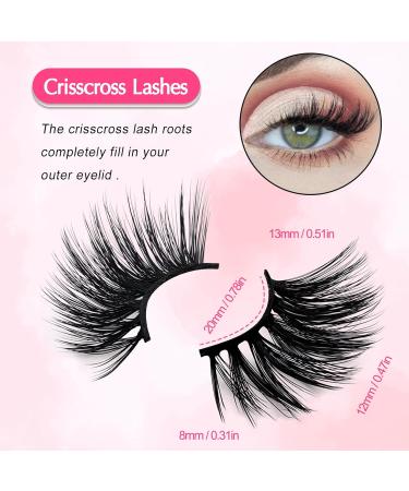 7 Pairs of Half Eyelashes Cat Eye 12 mm Short Cat's Eye Artificial Eyelashes Natural Look 1/2 Corner False Eyelashes Set 3/4 Corner Eyelashes Reusable Lightweight Makeup Eyelashes (1-33) 7P-HF-1-33 - Buy Online on GoSupps.com
