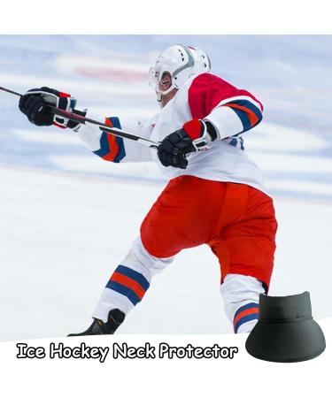 Teksome Hockey Neck Guard - Waterproof Breathable & Soft Bib Protector for Ice Hockey Sports - Buy Online on GoSupps.com
