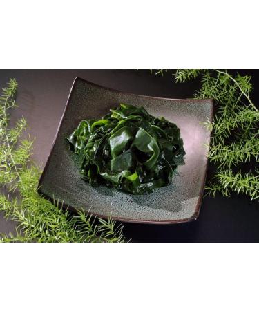 YUHO First-Grade Wakame Raw Material Hand-Harvested Sun Dried Seaweed Soft Texture Mild Taste 60g (Pack of 2) - Buy Online on GoSupps.com