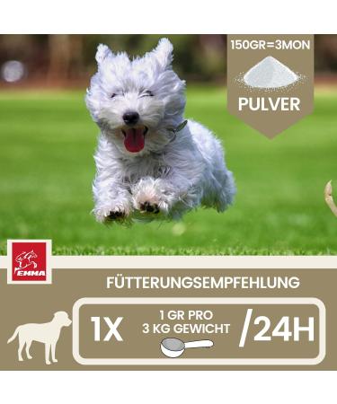 Dogs MSM 150Gr Joint Powder Dog with Glucosamine Chondroitin Vitamins CD K3 Calcium I for Joints & Joint Function for Joints I Joint Care MSM Powder - Buy Online on GoSupps.com