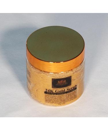BNORTHSTAR 24K Gold Scrub | Pure 24K Gold Anti-Aging Exfoliator | Detoxifying Skincare for Radiant Skin - Buy Online on GoSupps.com