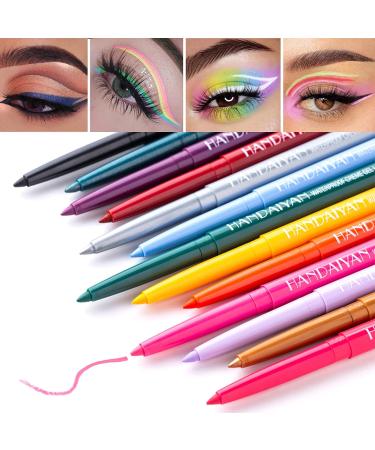 Long-Lasting Navy Blue Eyeliner - Waterproof & Sweat Resistant | Matte Liquid & Pencil Eyeliner for All-Day Wear - Buy Online on GoSupps.com