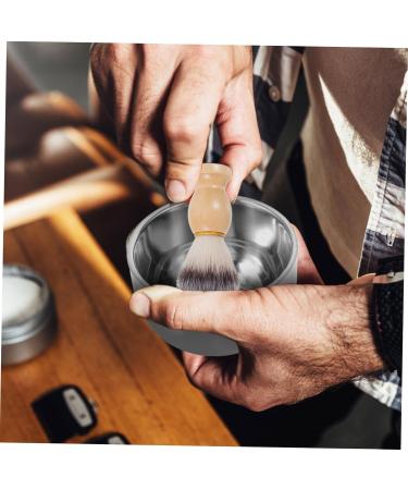 Beavorty Male Shaving Brush Set - Luxury Wood & Metal Shaving Supplies with Stand | Perfect for Grooming & Bartbriding - Buy Online on GoSupps.com
