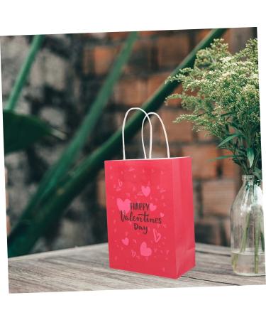 Healeved 40 Pcs Valentine's Day Tote Party Bag Tote Bags for Kids Handheld Heart Gift Bag Jewelry Valentines Party Decorations Supplies Packing Pouches Candy Favor Bags Souvenir - Buy Online on GoSupps.com