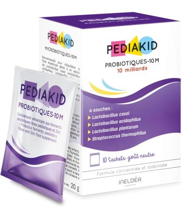 PEDIAKID - Maxi Natural Defenses Treatment - 1 Pediakid Immuno-Fort Syrup 250 ml + 1 Pediakid Probiotics 10 m + 1 Pediakid Vitamin D3 1000 IU - Supports Immunity & Bone Capital - Buy Online on GoSupps.com