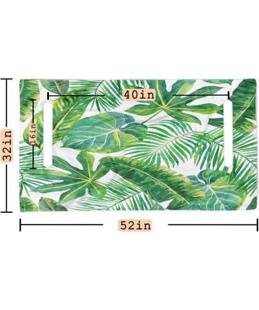 ENYORSEL Golf Cart Seat Covers - 100% Microfiber Towel/Blanket with Unique Tropical Palm Patterns - Universal Fit for EZGO, Yamaha & Club Car - 52x32'' - Easy to Install and Clean - Set of 2 - Buy Online on GoSupps.com