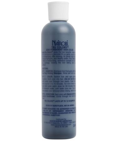 Nairobi Tru Colors Semi Permanent Hair Color No.1 Pure Black - 8 Ounce Unisex Hair Dye - International Shipping Available - Buy Online on GoSupps.com
