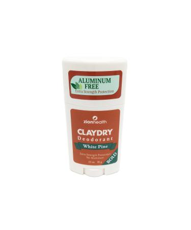 Clay Dry Bold Deodorant- White Pine