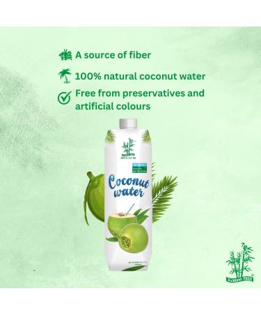  Bamboo Tree Bamboo Tree Coconut Water 12 x 330 ml Multipack - Buy Online on GoSupps.com