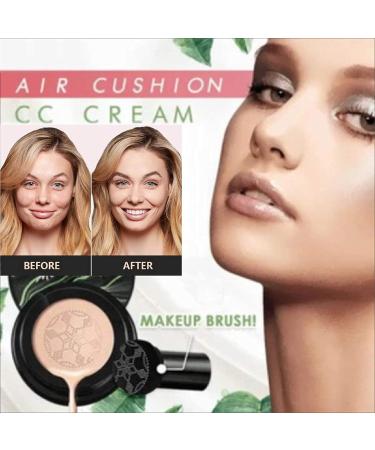 Mushroom Head Air Cushion CC Cream TIK Tok Mushroom Head Air Cushion CC Cream (Brighten + Natural) - Buy Online on GoSupps.com