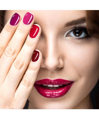 XEAOHESY 224 Pieces Matte Color Nail Polish Strips | Self-Adhesive Gel Nail Wraps for Women - 8 Styles - Buy Online on GoSupps.com