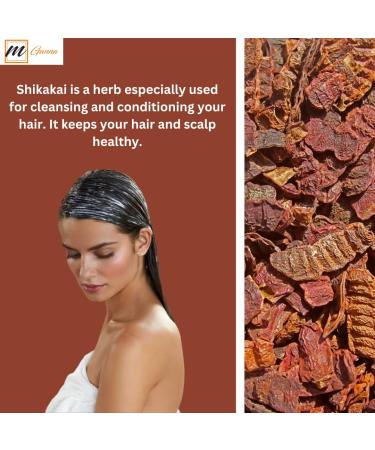 100% Pure Shikakai Powder for Hair Care | Natural Hair Cleanser & Conditioner - 100 GMS / 0.22 LBS | International Shipping Available - Buy Online on GoSupps.com