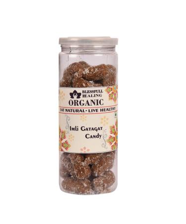 Blessfull Healing Organic Imli Gatagat Candy 200 Gram Airtight Container (Packing May Vary)