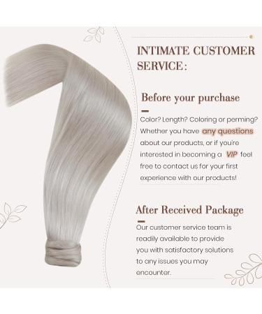 Buy Hetto Braid Real Hair Extensions - Platinum Blonde Ponytail #60 | Smooth Remy 30cm 70g - Buy Online on GoSupps.com