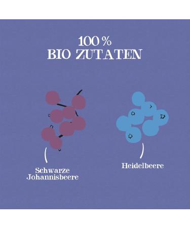 CUPPER Organic Blackcurrant & Blueberry Tea - 20 Unbleached Eco-Friendly Bags | Fair Trade Fruit Infusion - Buy Online on GoSupps.com