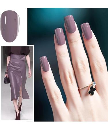 2-in-1 Nail Polish Set Gray Pink & Purple Quick Dry Nail Polish Long Lasting Nail Varnishes No Need Cure Classic Natural Chip-resistant Nail Polish DIY Nail Art Manicure Gift for Girls & Women - Buy Online on GoSupps.com