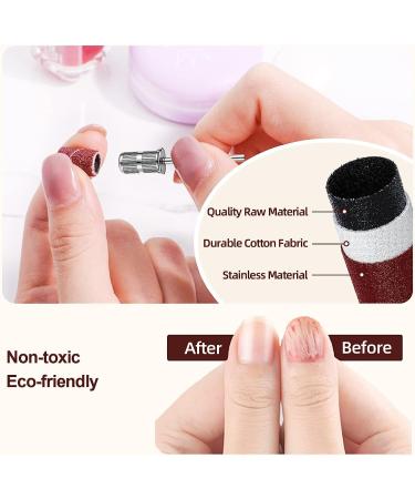 300 PCS Nail Cutter Attachments - Professional Grinding Sleeves & Bits for Gel Nails | Premium Nail Design Tools - Buy Online on GoSupps.com