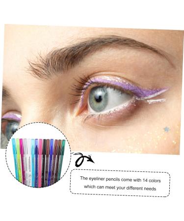 VINTORKY 14pcs Eyeshadow Pencil Set Eyeliner Drawing Tool Makeup Accessory Makeup Pencil Girl Eyeliner Pencil Cosmetic Accessories Girl Eye Liner Drawing Pencil Cosmetics Pencil - Buy Online on GoSupps.com
