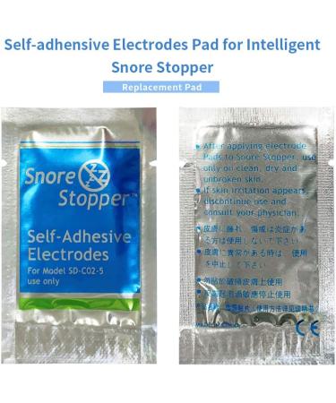 caigou 10pcs Self-adhensive Electrodes Replacement Pad for Intelligent Snore Stopper Infrared Ray Detects Wristband - Buy Online on GoSupps.com