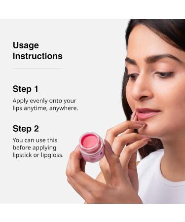 Cureskin Tinted Lip Balm for Women and Men | Hydrates & Protects for Lip Tint with Beetroot Carrot & Strawberry | Lip Lightening Balm for Dark Lips | Tinted Lip Balm for Dark Lips to Lighten - Buy Online on GoSupps.com
