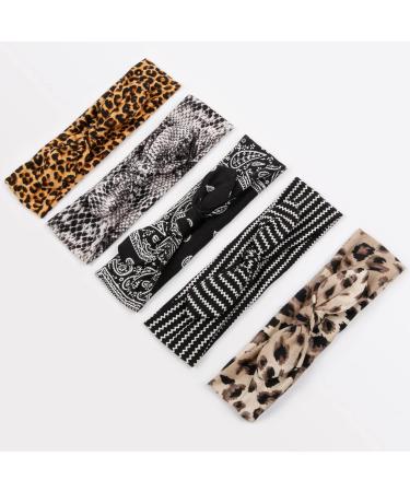 Huachi 12 Pack Women's Bow Headbands - Elastic Hair Bands for Fashionable, Sporty Look - Buy Online on GoSupps.com