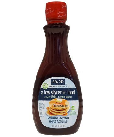 Fifty 50 Original Syrup Maple Flavored 12 fl oz (355 ml)