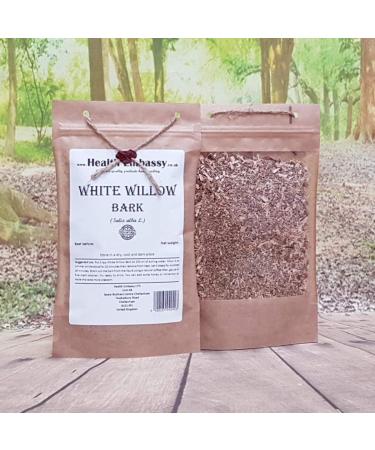 White Willow Bark Tea | Salix Alba L | corce de Saule Blanc Tisane | Health Embassy (100g) - Buy Online on GoSupps.com