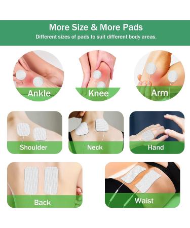 Premium Replacement TENS Unit Pads for TENS 7000 and AUVON TENS - 28 Pcs - Self-Adhesive Electrode Pads - Buy Online on GoSupps.com