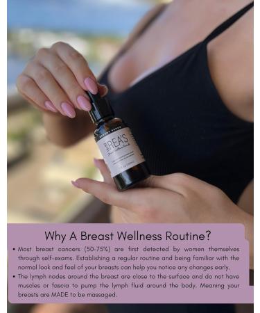 Brea's Breast Wellness Serum - Natural Formula for Breast Health & Hormonal Balance | Frankincense Geranium Evening Primrose Jojoba - 1 fl oz - International Shipping Available - Buy Online on GoSupps.com