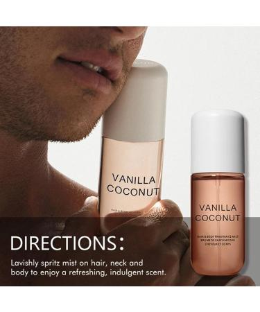 Vanilla Coconut Perfume Vanilla - Body & Hair Fragrance Mist Coconut Vanilla Perfume Vanilla Coconut Hair and Body Perfume Spray 50ml Vanilla Hair & Body Fragrance Mist for Women (Fruit) - Buy Online on GoSupps.com
