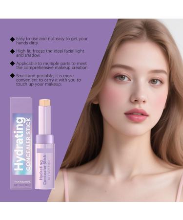 Stick Correcteur de Contour Blanc Ivoire - Aspect 3D Naturel Couvre Les Cernes Teint Uniforme Application Facile Finition Sans Couture(Ivory white 1PCS) Ivory white 1PCS - Buy Online on GoSupps.com