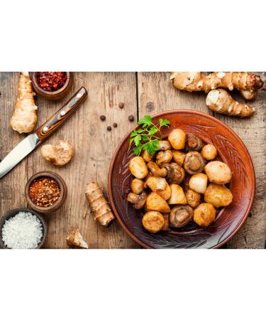 Fresh Organic Jerusalem Artichoke Tubers - 500g | Organic Certified & International Shipping - Buy Online on GoSupps.com