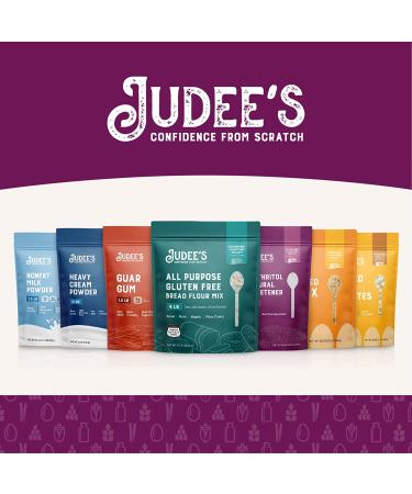 Judee's Apple Cider Vinegar Powder 12 oz - Gluten-Free, Nut-Free, Keto-Friendly - Perfect for Baking, Cooking, Marinades, Glazes, and Dry Rubs - 12 Ounce (Pack of 1) - Buy Online on GoSupps.com