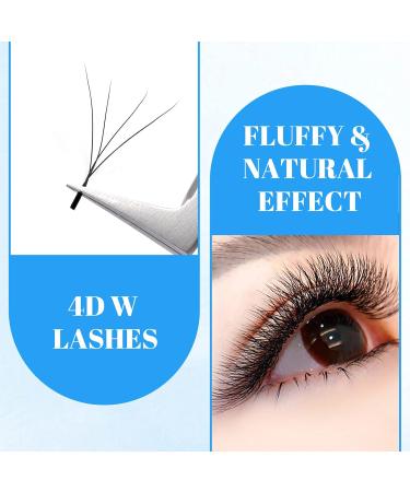 Volume Eyelash Extensions - 4D Self-Fan Lashes | 0.07mm DCURL Mix 8-14mm | Gemerry 4DLASH - Buy Online on GoSupps.com